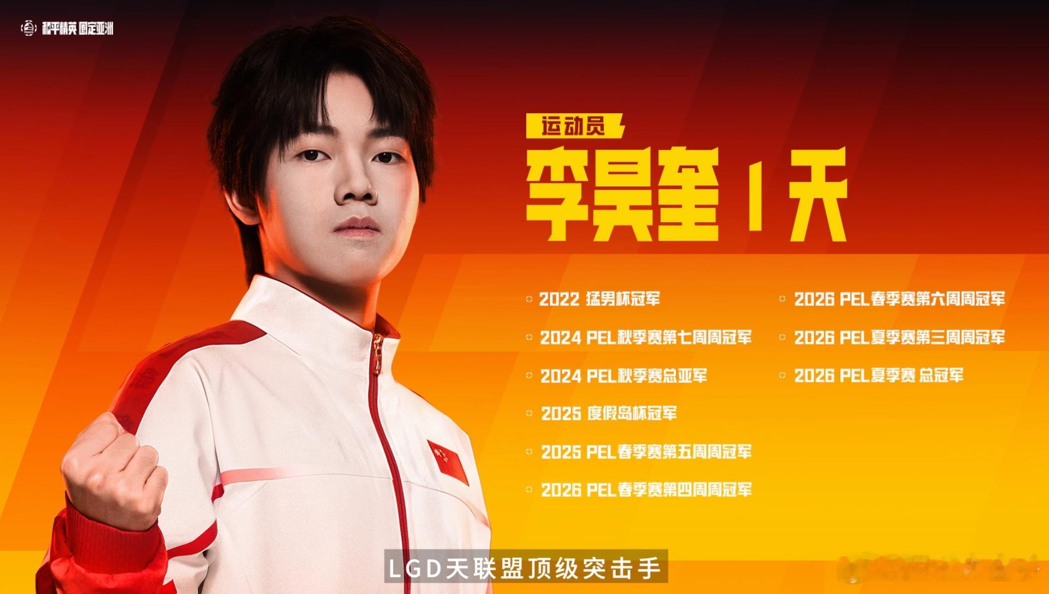 和平精英亚运会选手出征照亚运会和平精英纪录片 和平精英亚运会选手出征照，有点帅啊