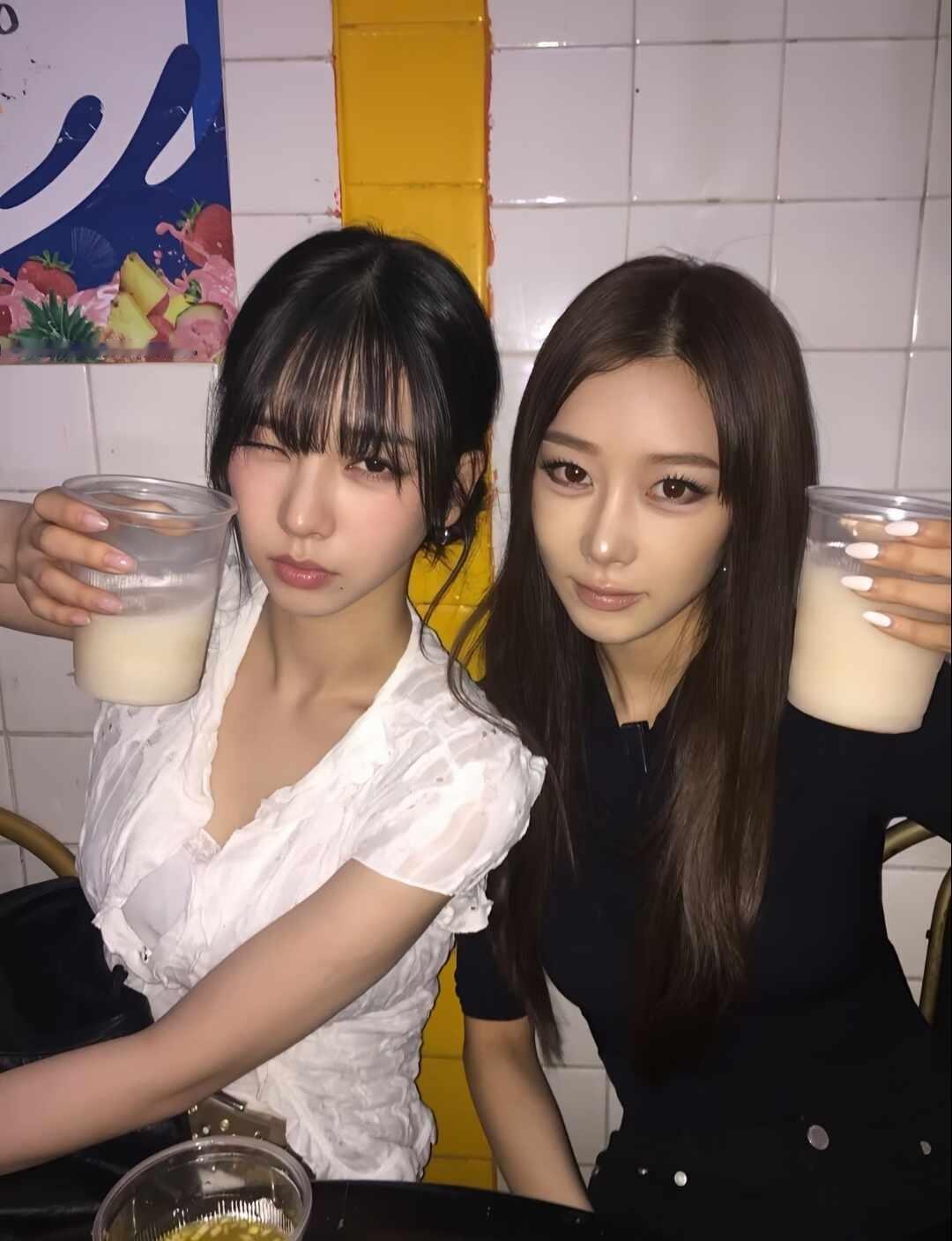 这么美的脸居然有两张！
柳智敏 吉赛尔 aespa karina giselle