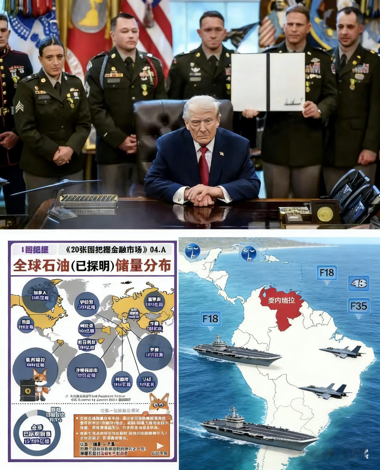 特朗普什么时候才能下定决心打委内瑞拉呢？
有点期待呀！
如果他在大西洋西边搞事情