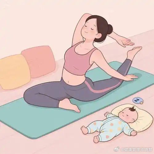 辣妈模仿Ella真空腹肚子练出洞健闻登顶计划 对于盆底肌尚未恢复、腹直肌存在分离