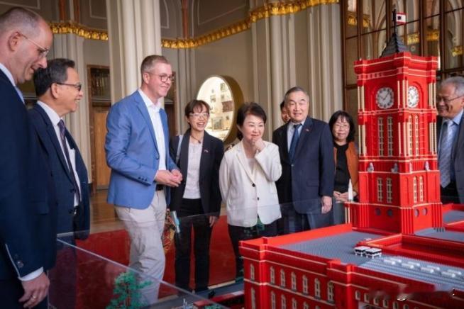 外国领导人来访华，发文配的图往往是单人的。
而台岛那群人，外访时发文的配图，往往