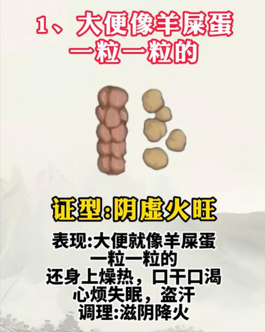 羊粪便、黏便、前干后稀，四种大便对应不同脾胃问题，教你辨证调理