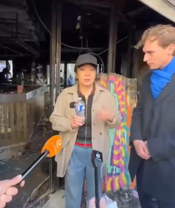 什么叫飞来横祸？法国骚乱里那个开餐馆的华裔女老板，把普通人能做的保命动作全做了！