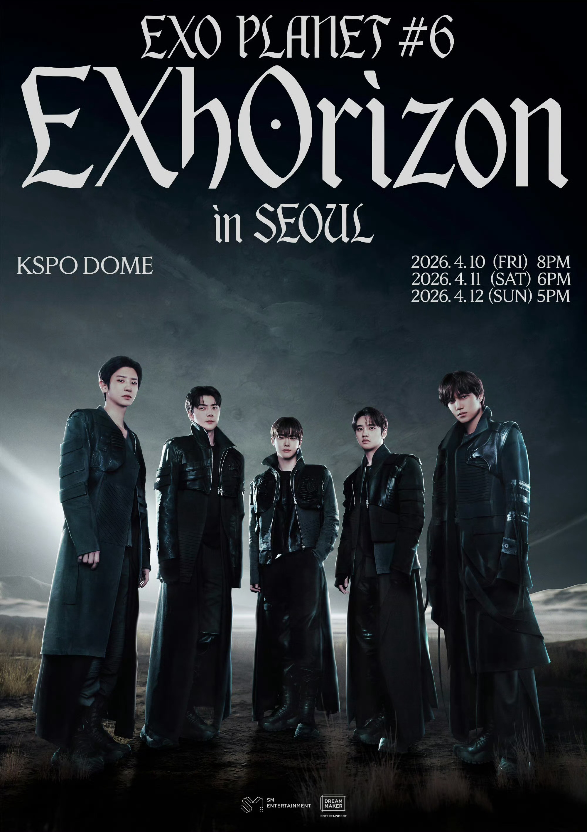 EXO PLANET 6 - EXhOrizon in SEOUL 演唱会海报公