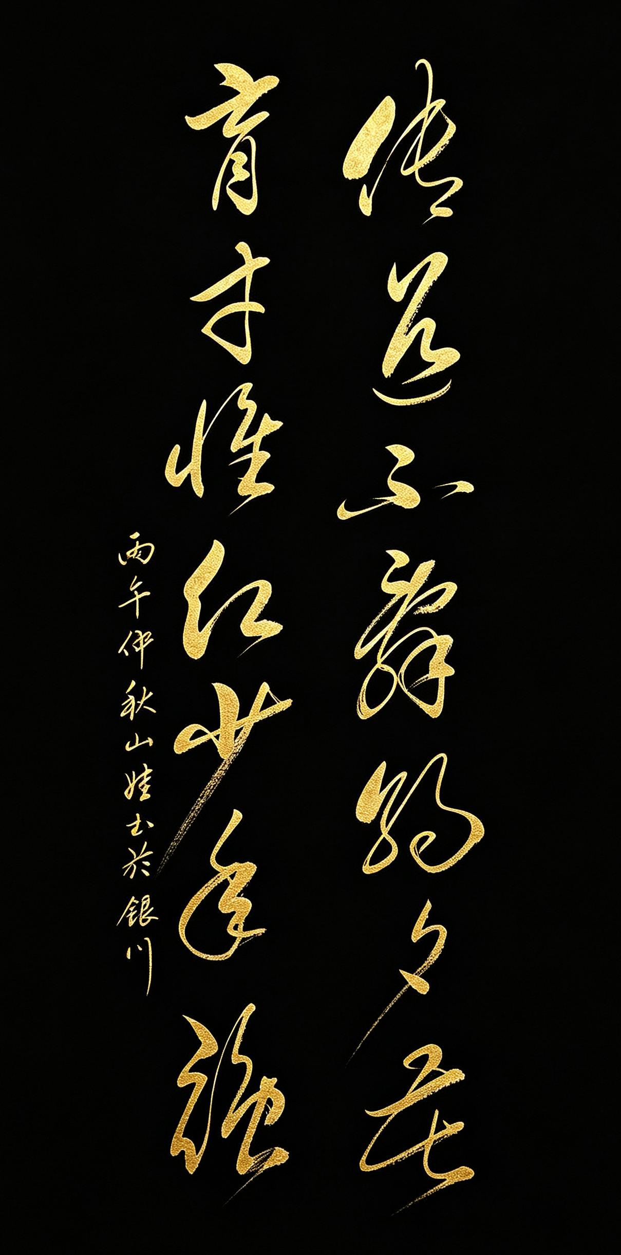 何为师者？从不是几句漂亮的赞美，而是日复一日默默的托举。
今天欣赏这幅教师节草书
