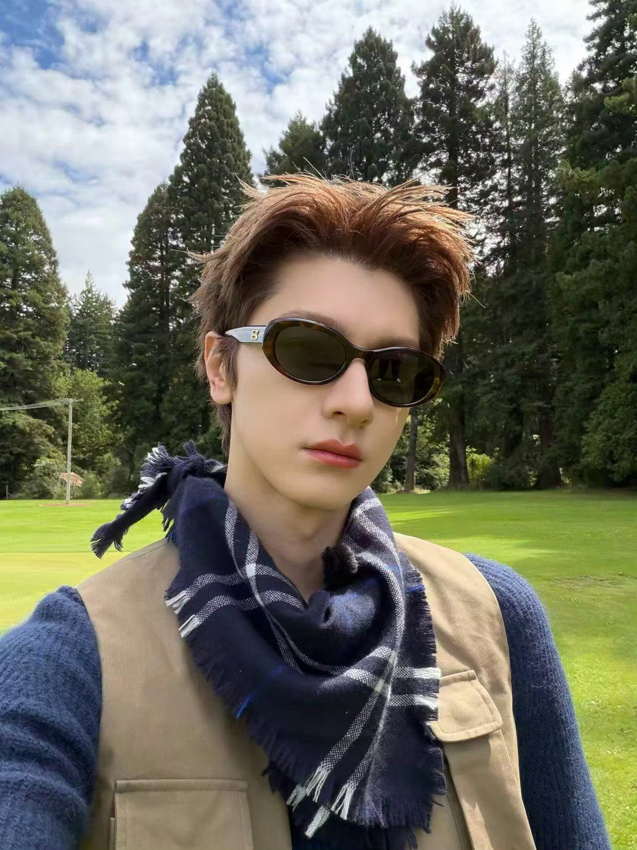 陈星旭对林一说你总顶我陈星旭过度健身吸引林一 林一陈星旭你俩吸引我行了吧！好养眼