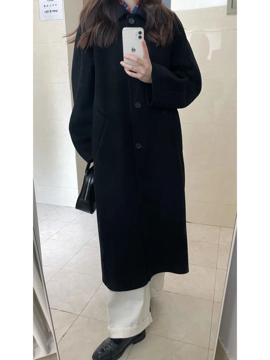 秋冬必备黑大衣