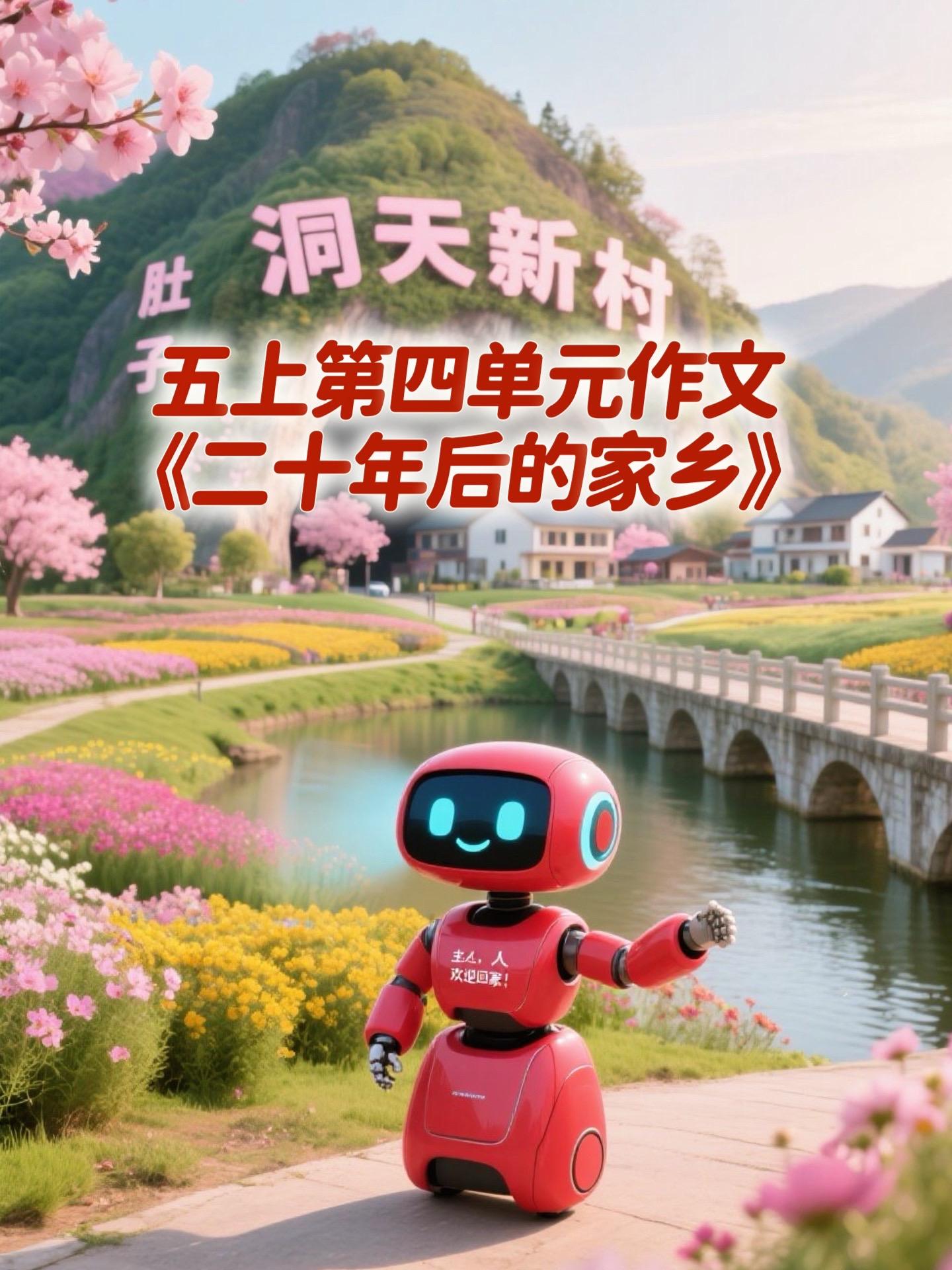 《二十年后的家乡》 优秀范文。家长必读，小学五年级上册第四单元习作《二...