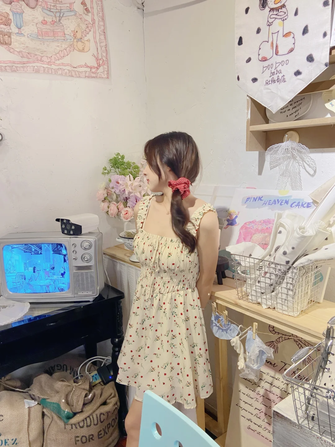 碎花裙裙