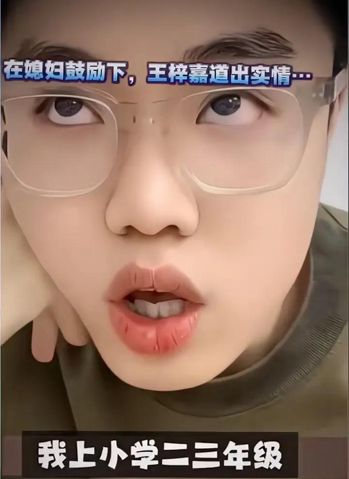 王梓嘉在妻子的鼓励下，说出了小时候的故事，王亮人品曝光:

1、王梓嘉透露儿时的