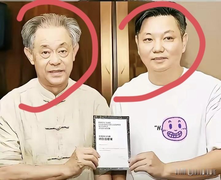 徐湖平这一辈子是有“财运”的，
看到他和他儿子的长相之后就明白了！
徐湖平连做亲