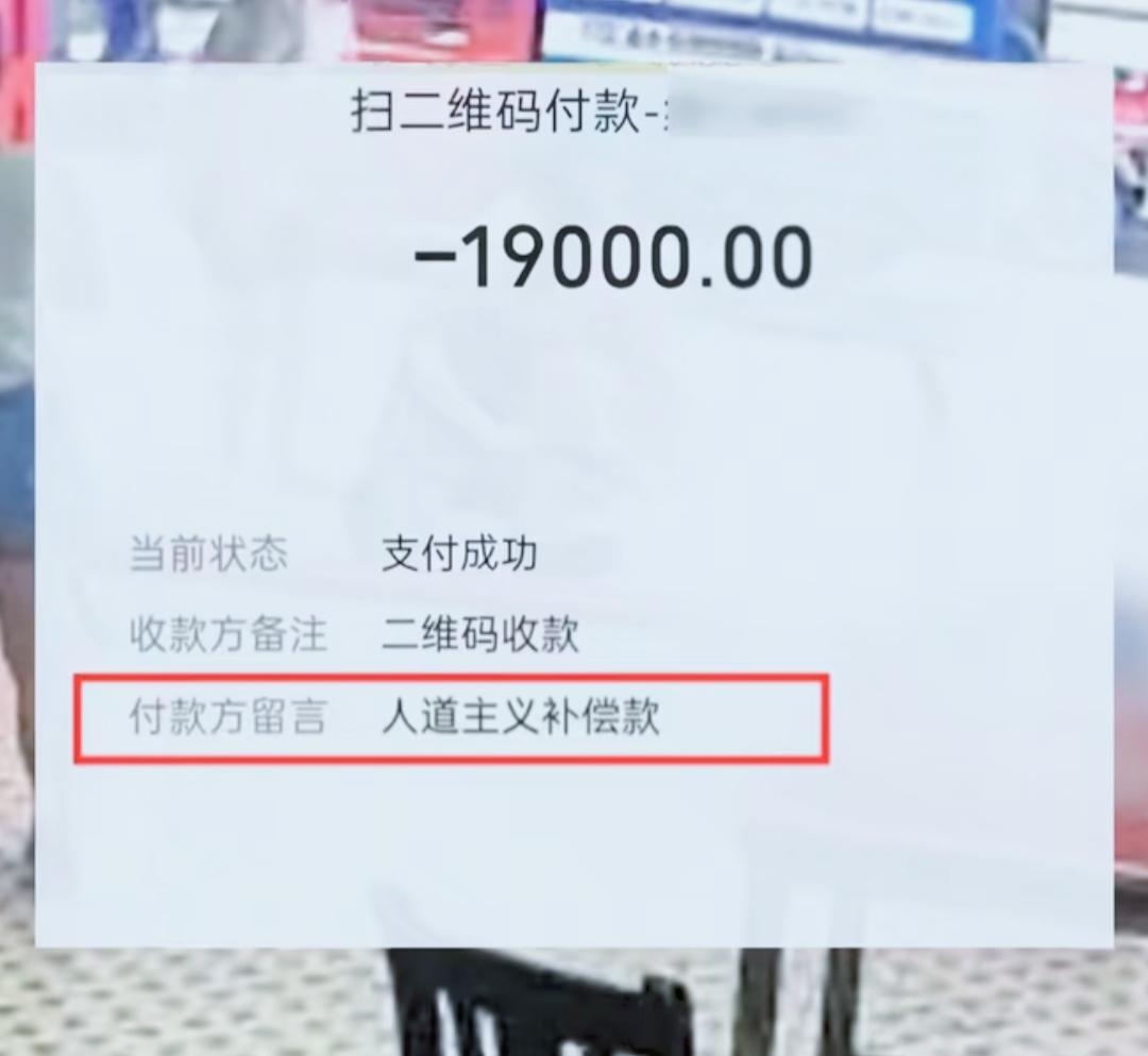 店家赔了1万9，心不甘情不愿，心里憋了一肚子火。
所以店主儿子才把视频放出来让大