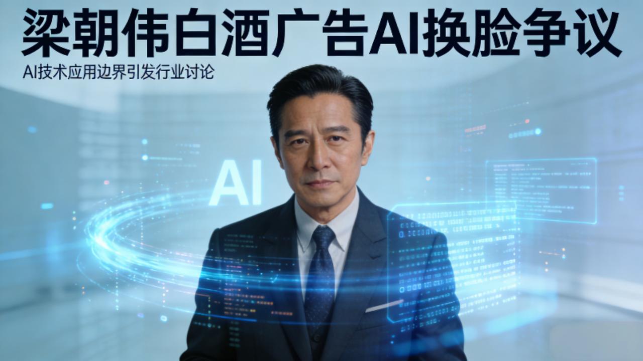 梁朝伟白酒广告遭AI质疑？社恐影帝反差感拉满，背后是AI乱象治理痛点
 
“这真