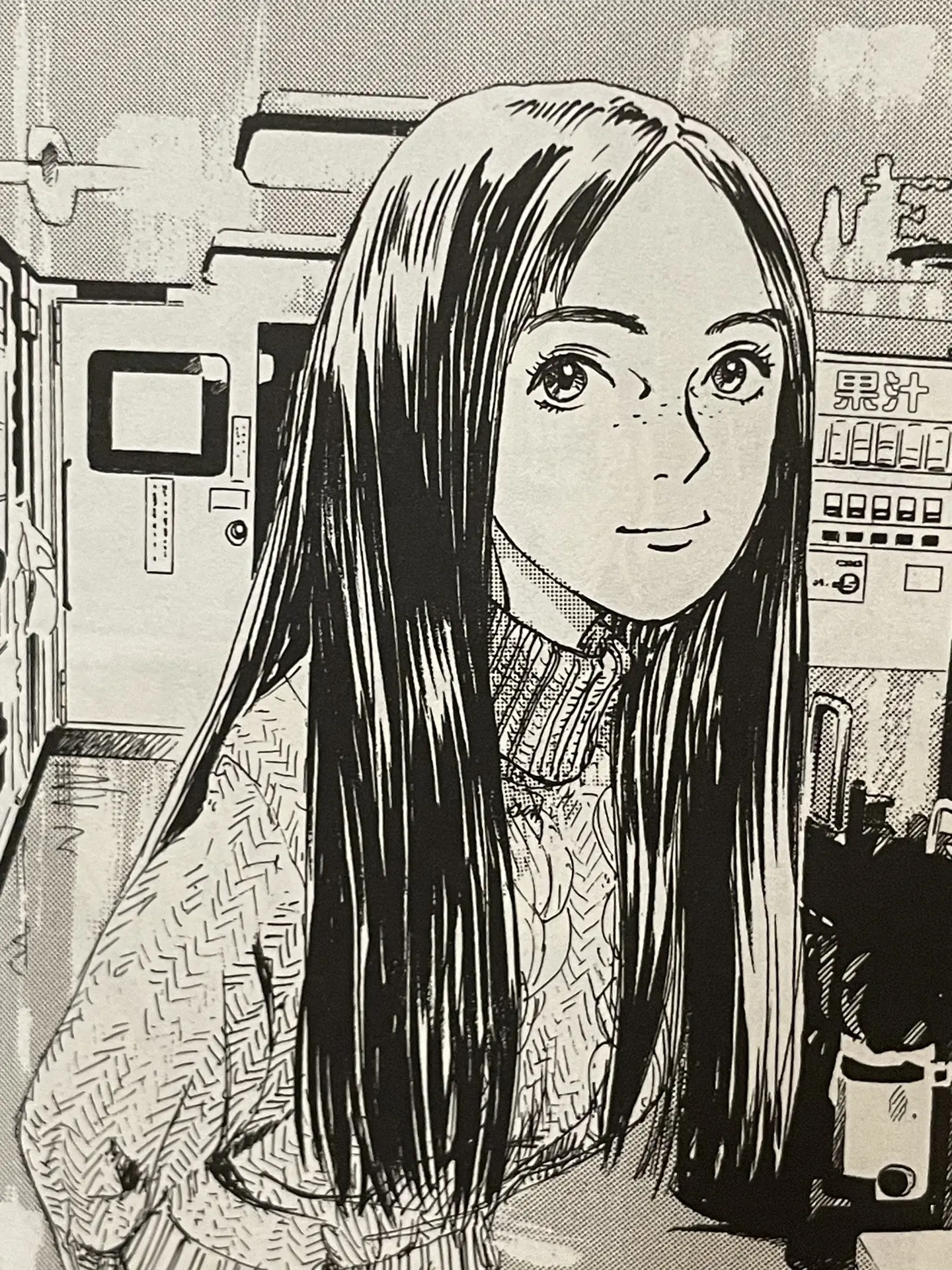 回艺爱玛侬。漫画家个田谦二笔下的女性角色