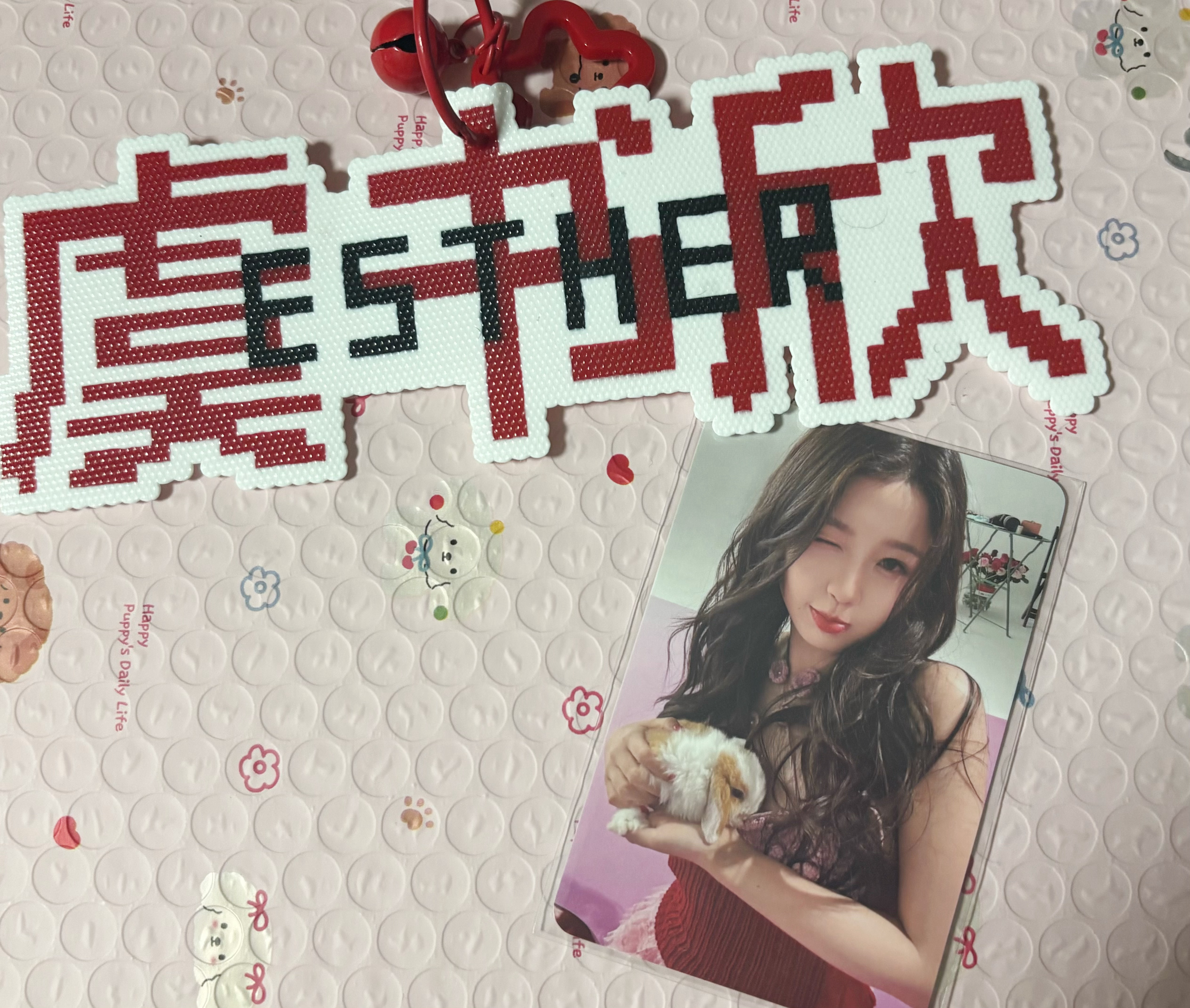当我没有虞书欣抱兔子小卡，朋友： 