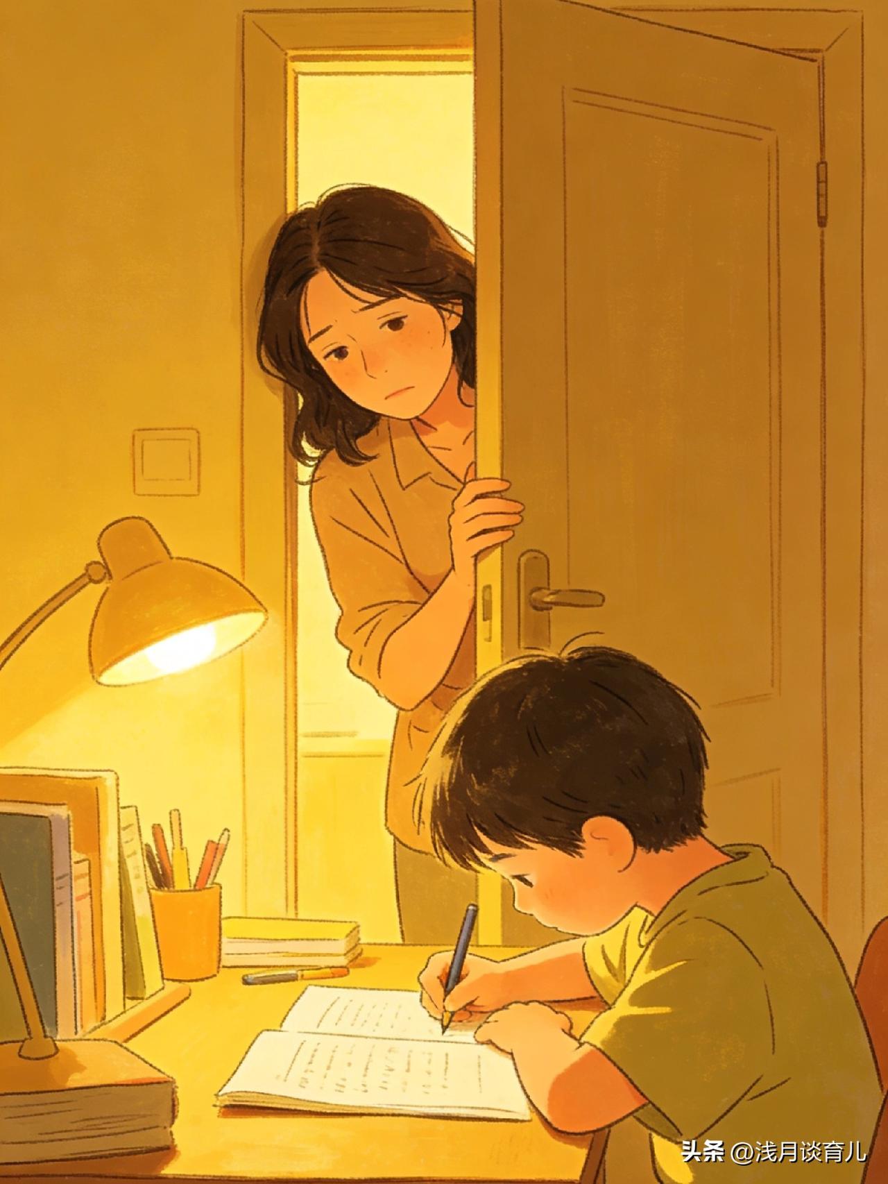 不知道从什么时候开始，晚上的家，就不再是休息的地方。
一到写作业，空气都变得紧绷