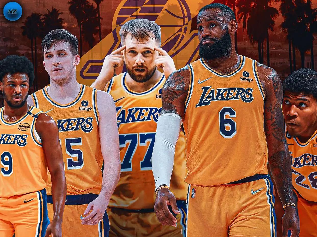 东契奇和里夫斯同时在场的时候，湖人每百回合赢对手12.9分。但是这数据，里夫斯攻