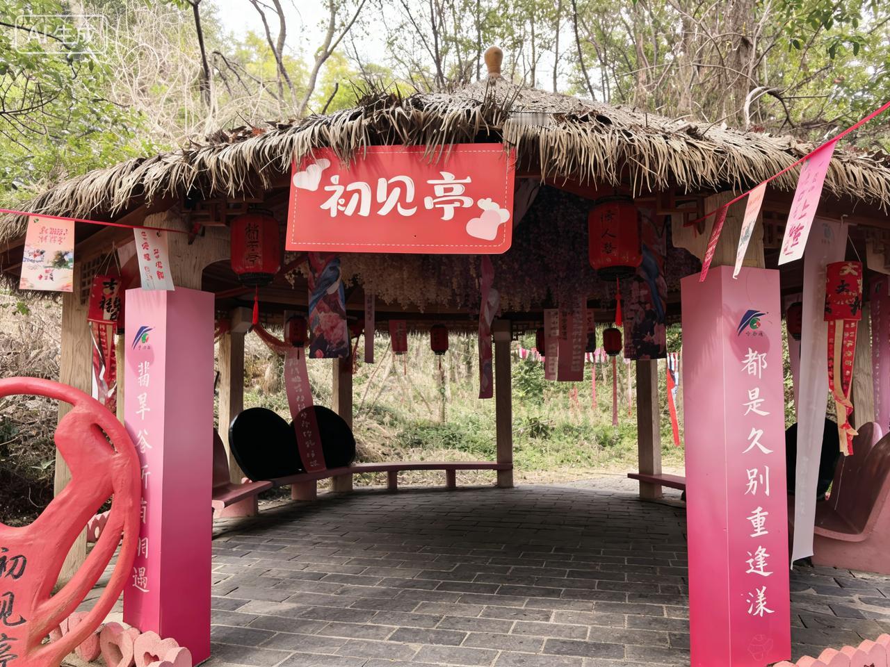 翡翠谷，又名“情人谷”，位于黄山南大门汤口镇，因1988年36位上海青年在此结缘