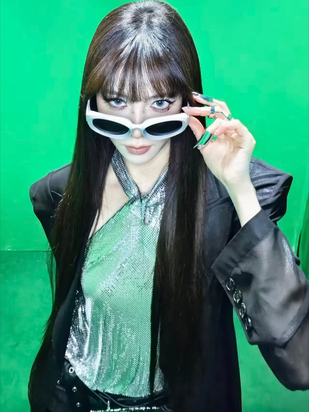 宋妍霏 内娱奇迹暖暖宋妍霏 小刘海美神降临救命！宋妍霏这穿搭buff叠满了吧！甜