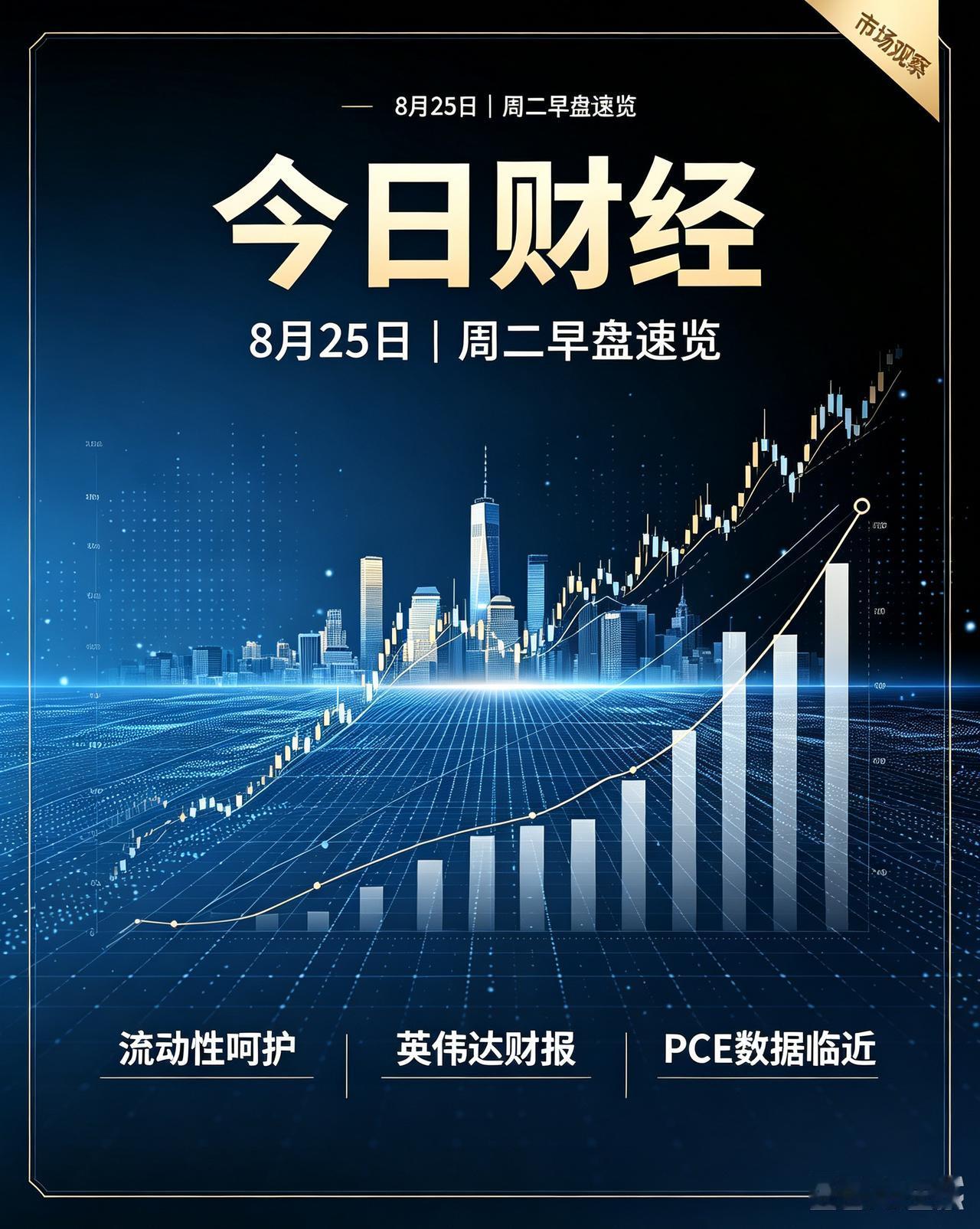 8月25日｜财经速览（周二）
 
风险提示：以下信息仅供参考，不构成投资建议
 