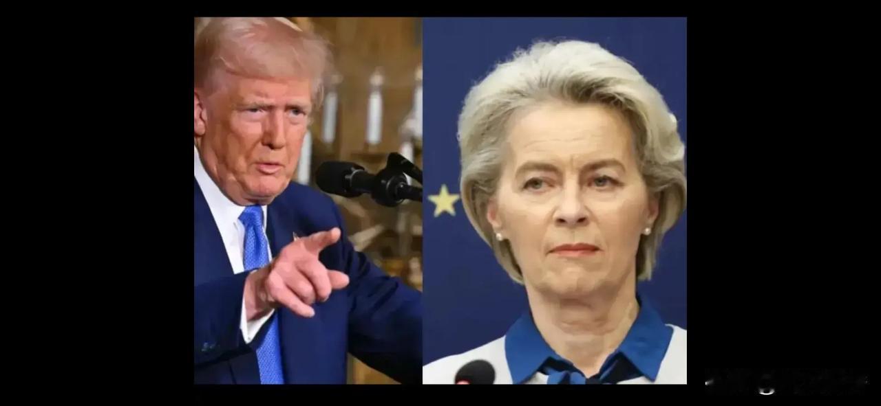 欧盟这么怂，怎么跟美国关税谈判？干脆从了吧！

美国宣布了对欧盟加征30 ％关税