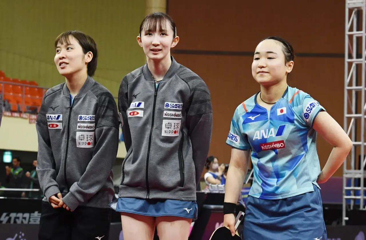 乒乓球亚锦赛！日本队输球后日乒三姐妹的内心独白！

早田希娜：你们都不敢打第一个