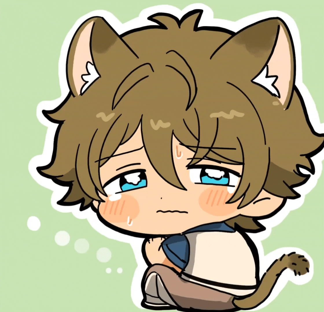 偶像梦幻祭🐈 偶像梦幻祭2 motu老师新画的联动paro翠翠～高峯翠 是动图