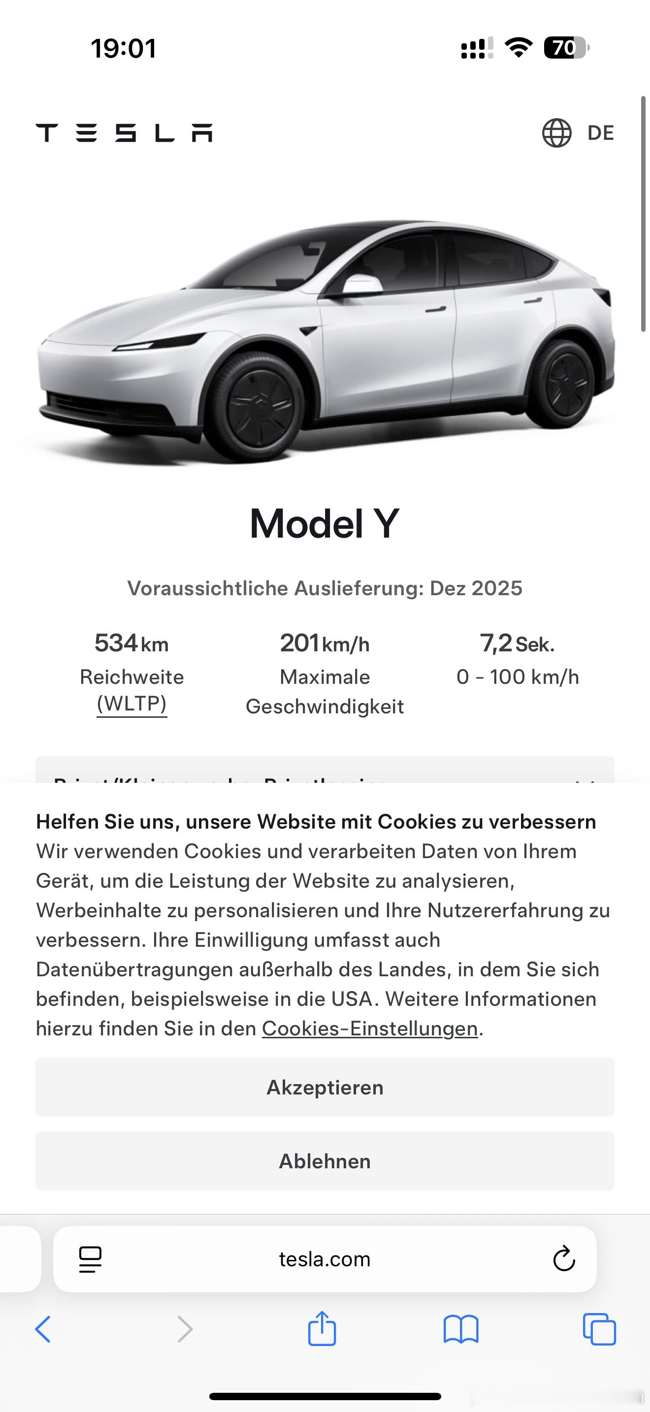 特斯拉在欧洲上架了廉价版 哦不对 应该叫标准版Model Y/3你觉得国内什么时
