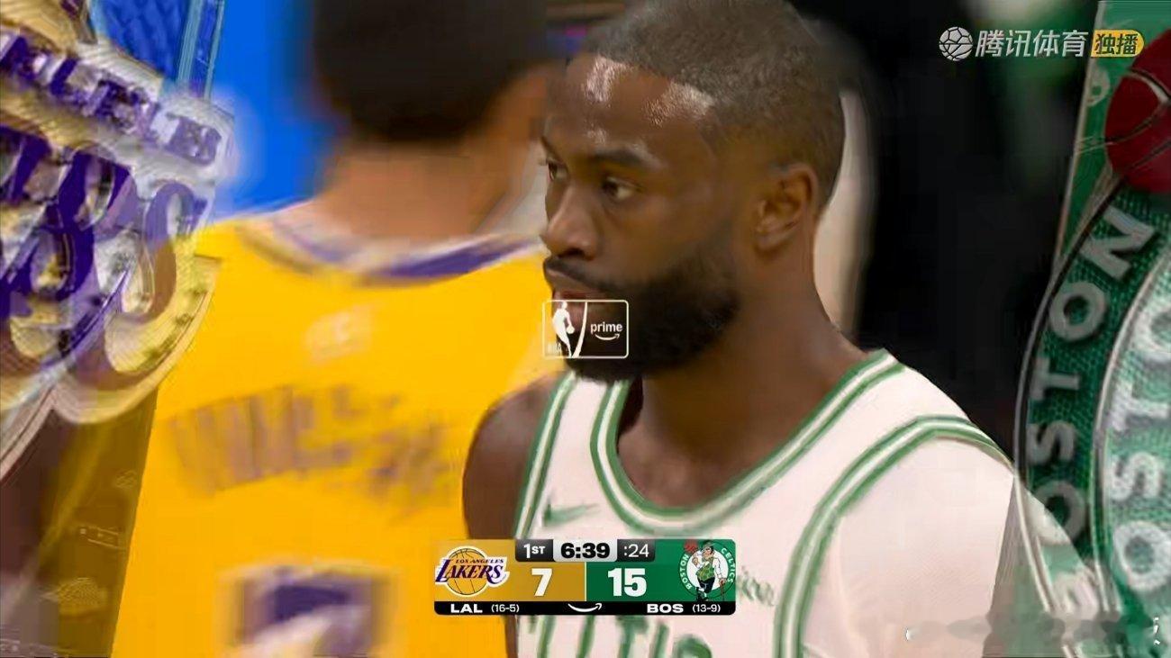 7-15落后，背靠背开局不利！湖人vs凯尔特人