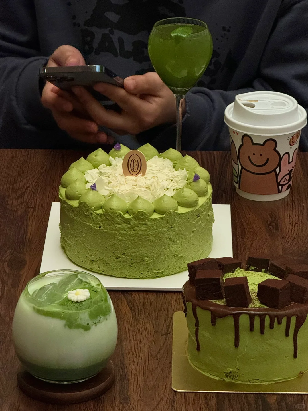 春天在北京吃漂亮小蛋糕🍃🍵🍫