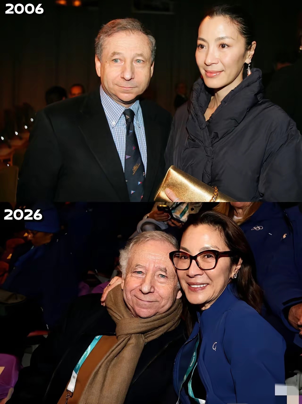 杨紫琼老公长得好像爱因斯坦啊！ 