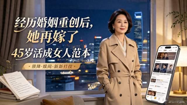 经历婚姻重创后再婚！董璇活成女人范本