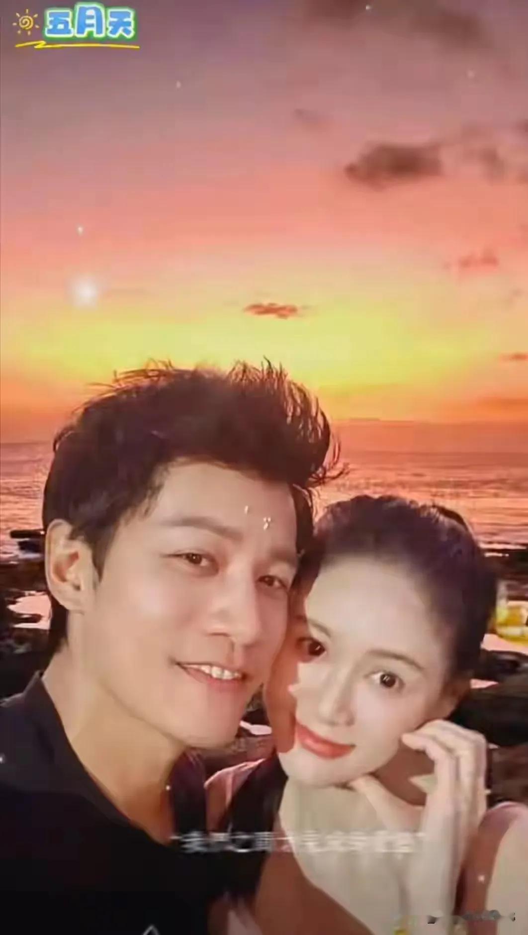 陈乔恩这对姐弟恋还是蛮幸福的，她一如既往美丽年轻，小她9岁的弟弟帅气有爱。事实证