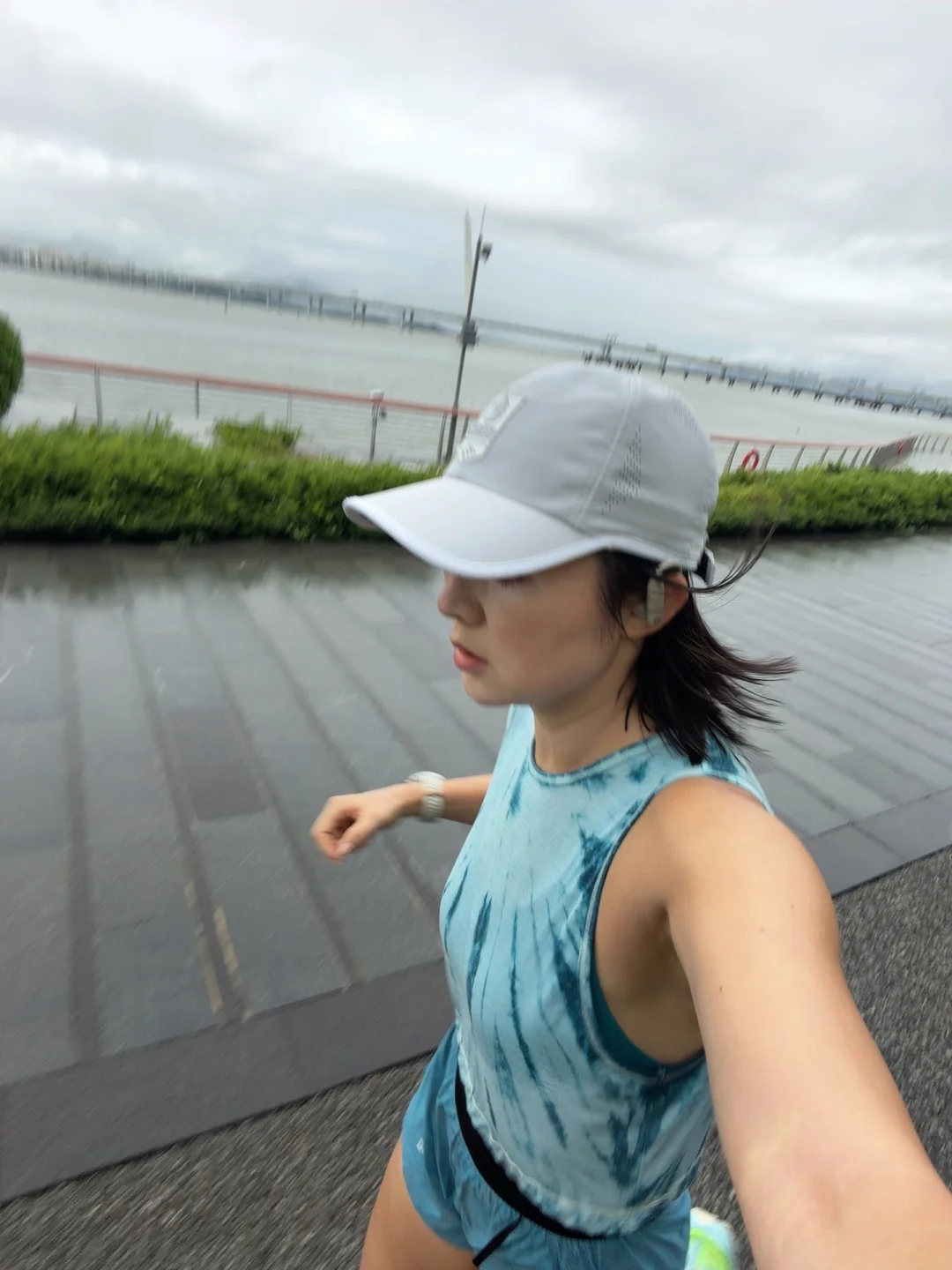 不知疲惫😫的跑，一早一晚31公里