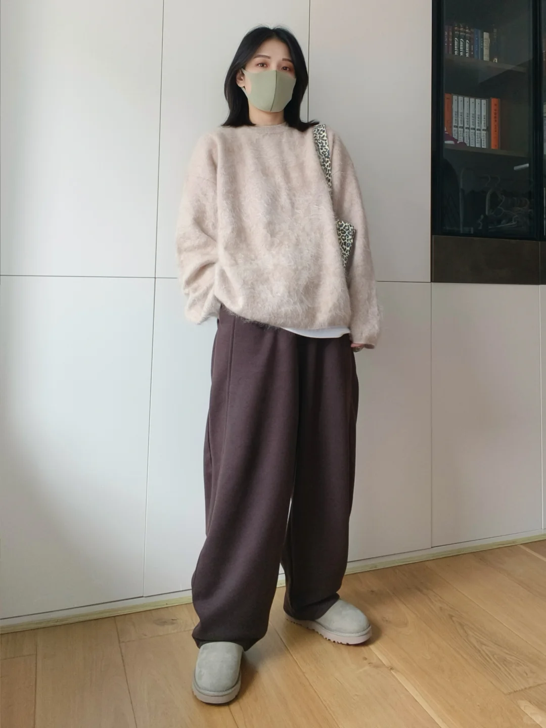 🤎暖糯的毛衣和卫裤，主打舒适无束缚