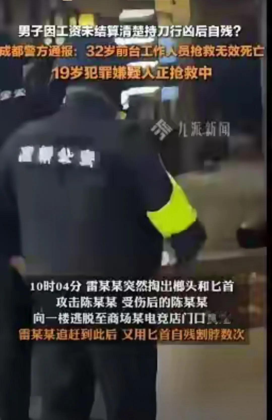 《成都讨薪悲剧：一场因工资纠纷引发的惨案》
 
在2024年10月29日的成都，