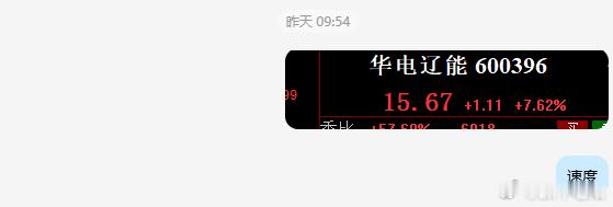 昨日布局的华电辽N出来了卓郎智N开版进了半仓，成功回封