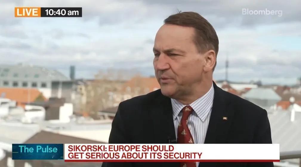 波兰副总理兼外交部长拉多斯瓦夫·西科尔斯基‌（Radosław Sikorski