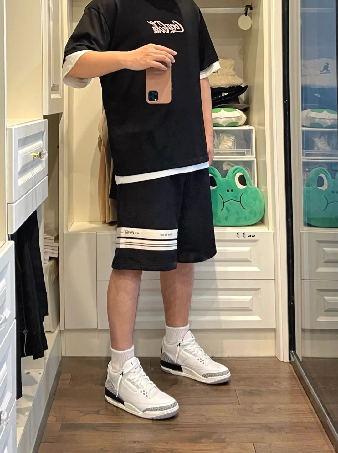 黑白色系｜白水泥穿搭