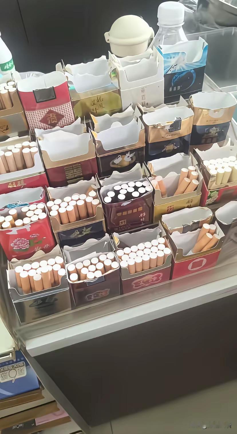 把烟拆开出售，不得不说便利店老板还是非常有头脑的，但是这种情况下，如果被烟草公司