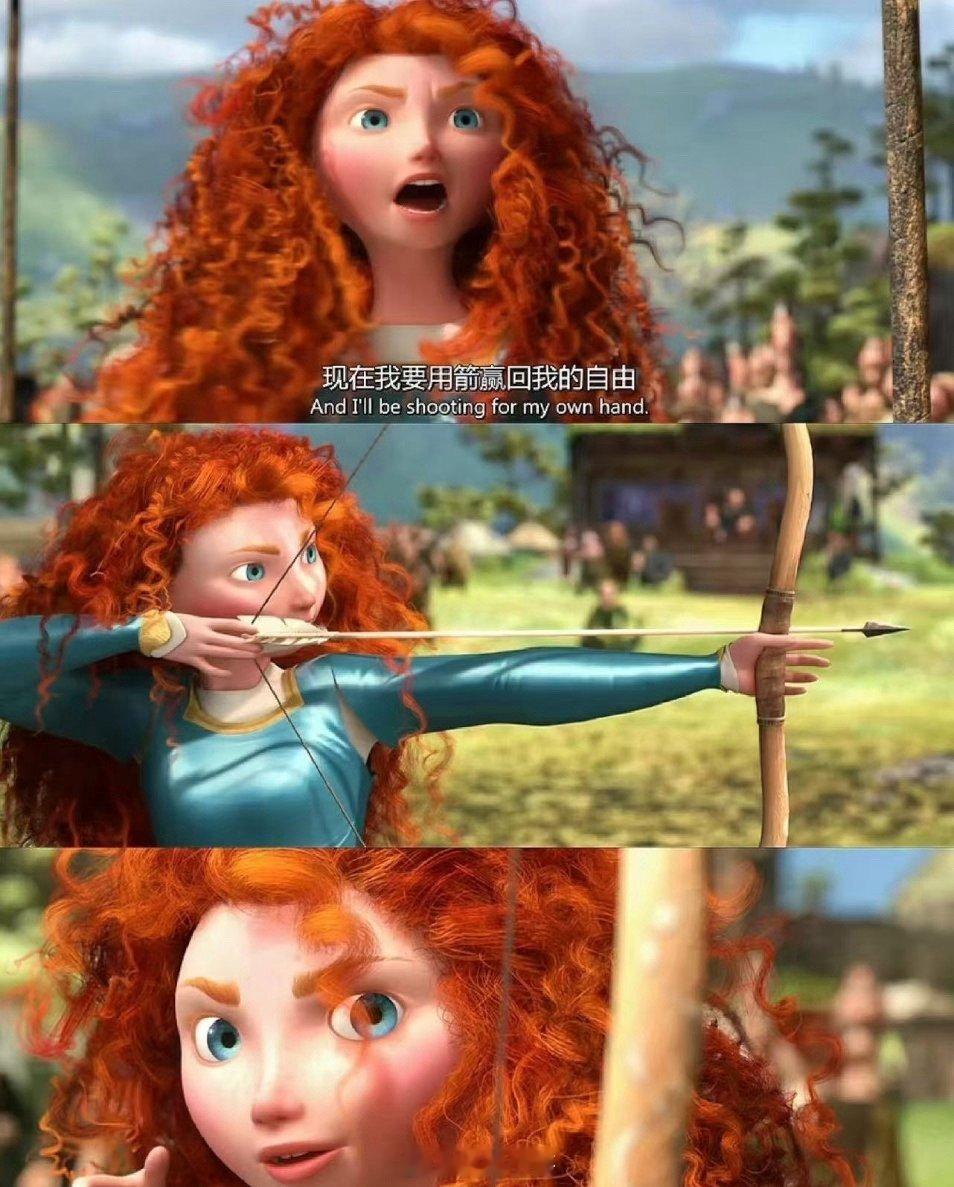 彭小苒梅莉达同款发型 彭小苒这个造型好好看啊，第一眼就被惊艳到了，越看越上头！ 