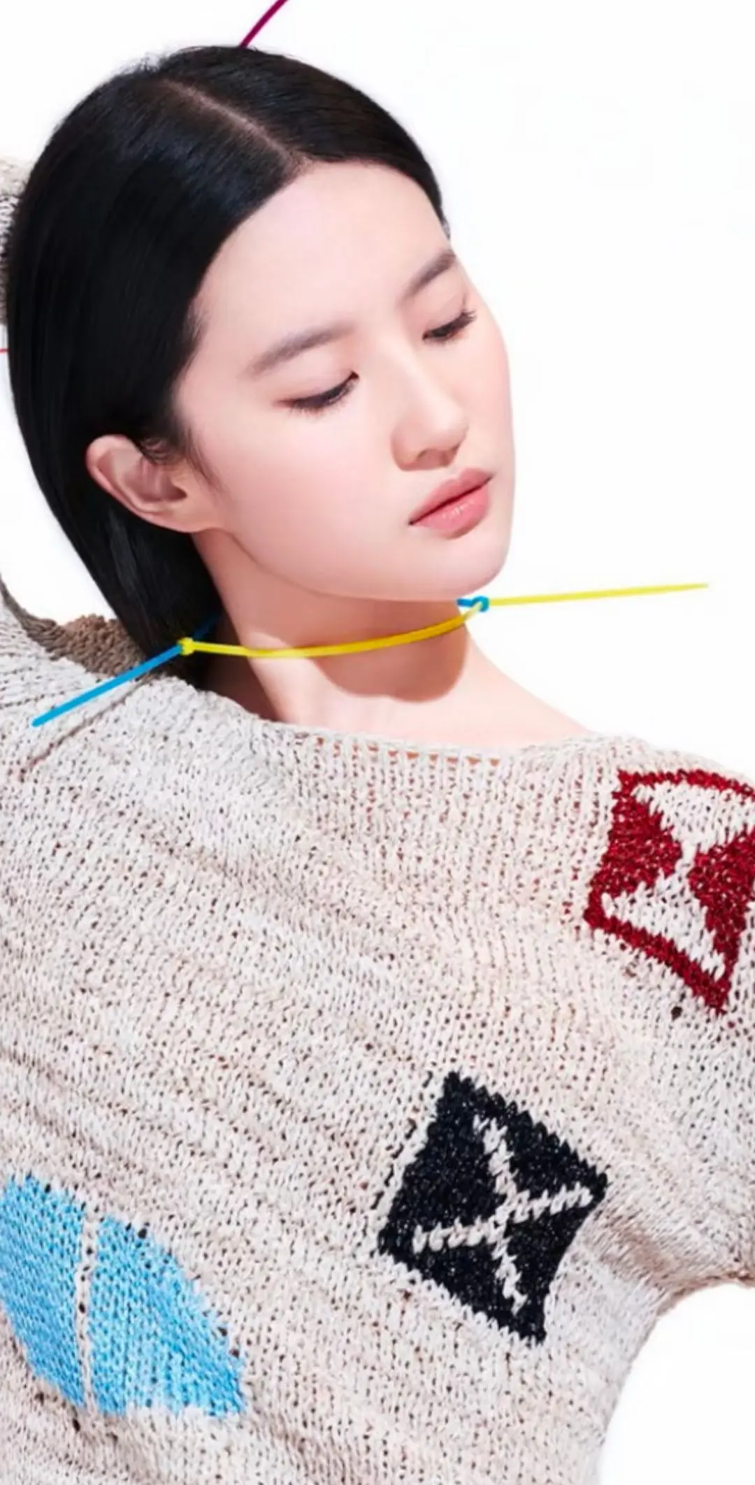 在早期刘亦菲的艺术感知和情感表达就很出色。