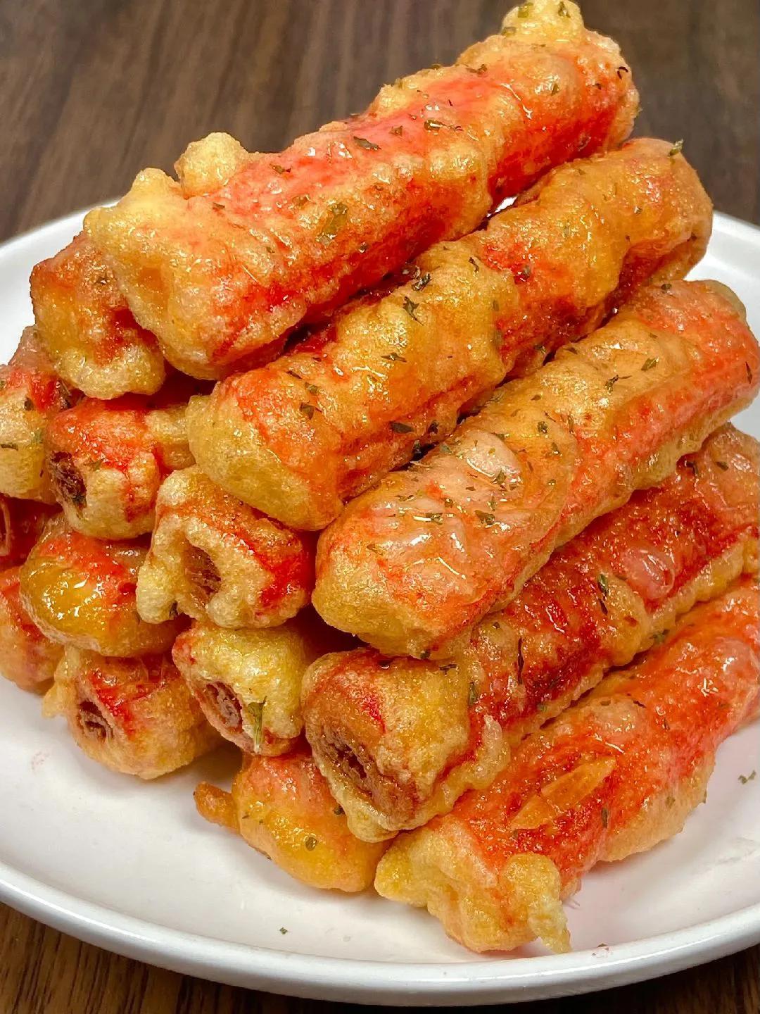 火爆全网的香酥炸蟹柳，后悔发现的太晚了！
      外酥里嫩，巨好吃巨简单，有