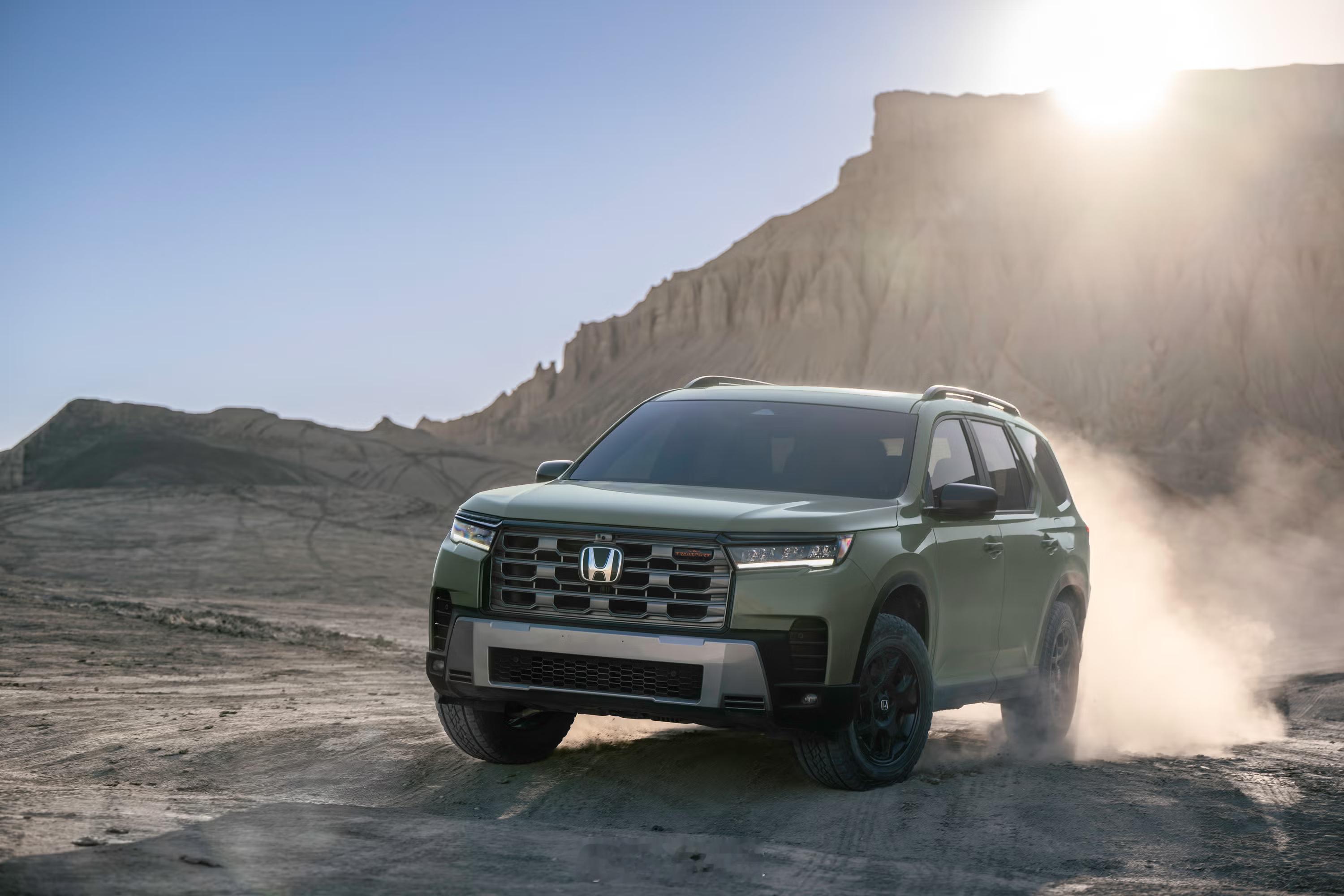 CR-V放大版，本田为北美市场特别打造Pilot飞行员又更新了~依然用得3.5L