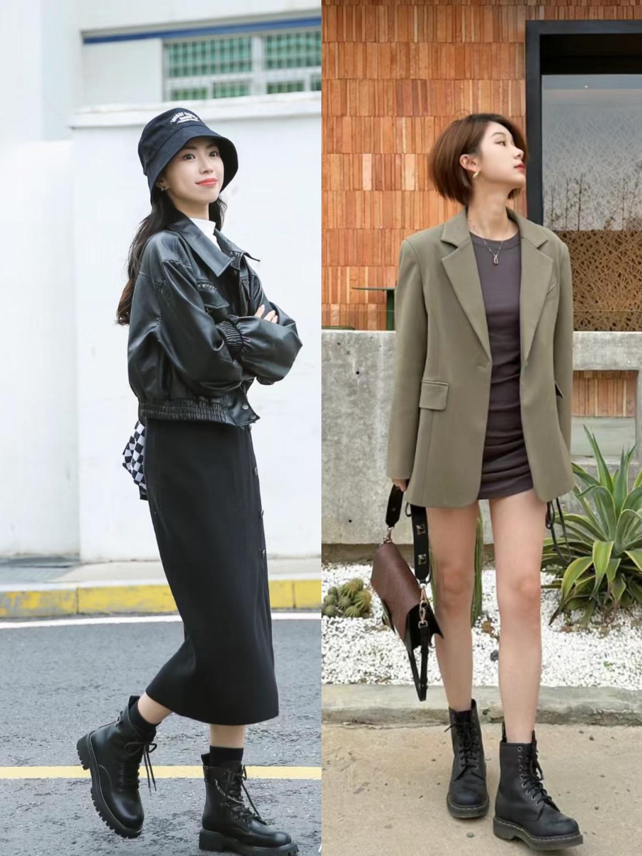 马丁靴可别随便穿，“5种”穿法又土又丑，一起来避雷！
马丁靴是秋冬的必备单品，但