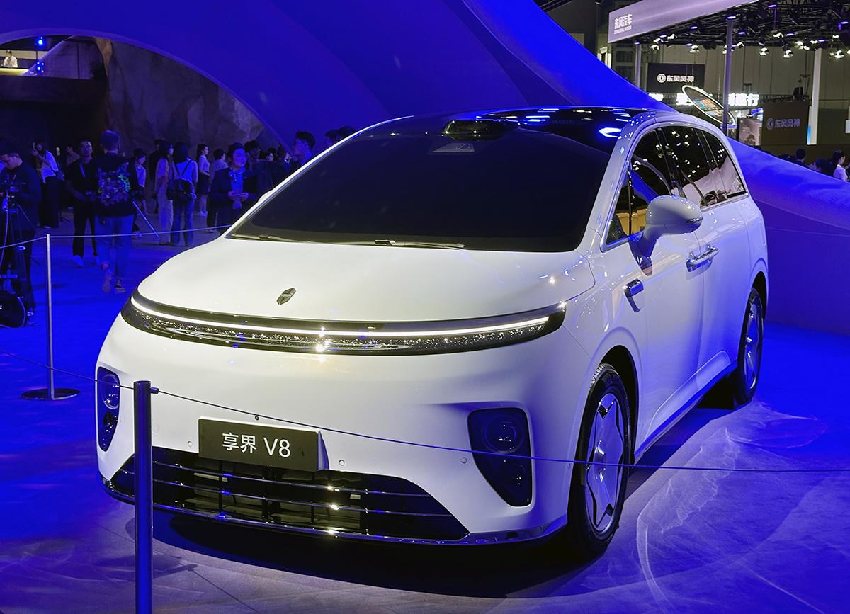 国产又一中大型新能源MPV，北汽集团享界V8要来了

此前在成都车展首发亮相的享
