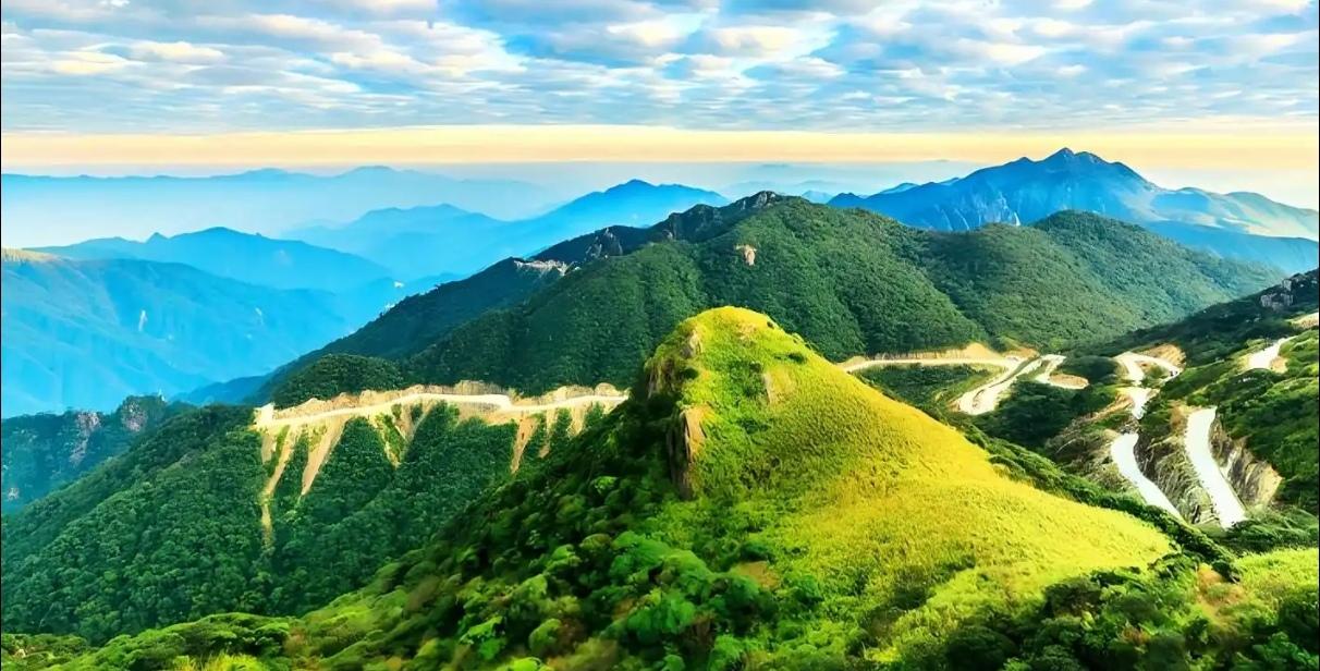 。山势峻拔如屏，峰峦叠嶂，主峰山马塘顶入云，海拔1787米 。原始林海莽莽，覆盖