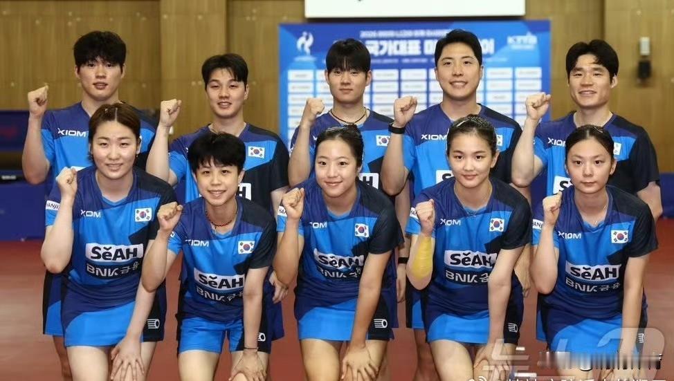 2026名古屋亚运会韩国乒乓完整名单出炉！蛰伏五年的朱芊曦终于解禁披挂上阵，队内