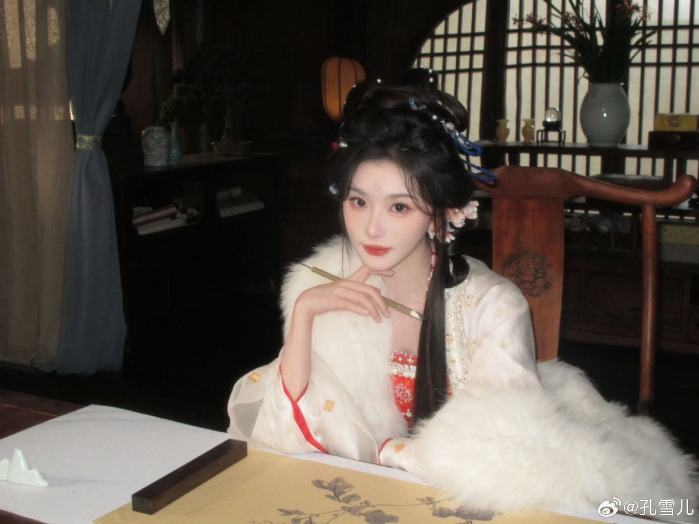 看完逐玉谁能不爱孔雪儿饰演的俞浅浅 孔雪儿做爱豆做演员 孔雪儿做爱豆做演员我都同