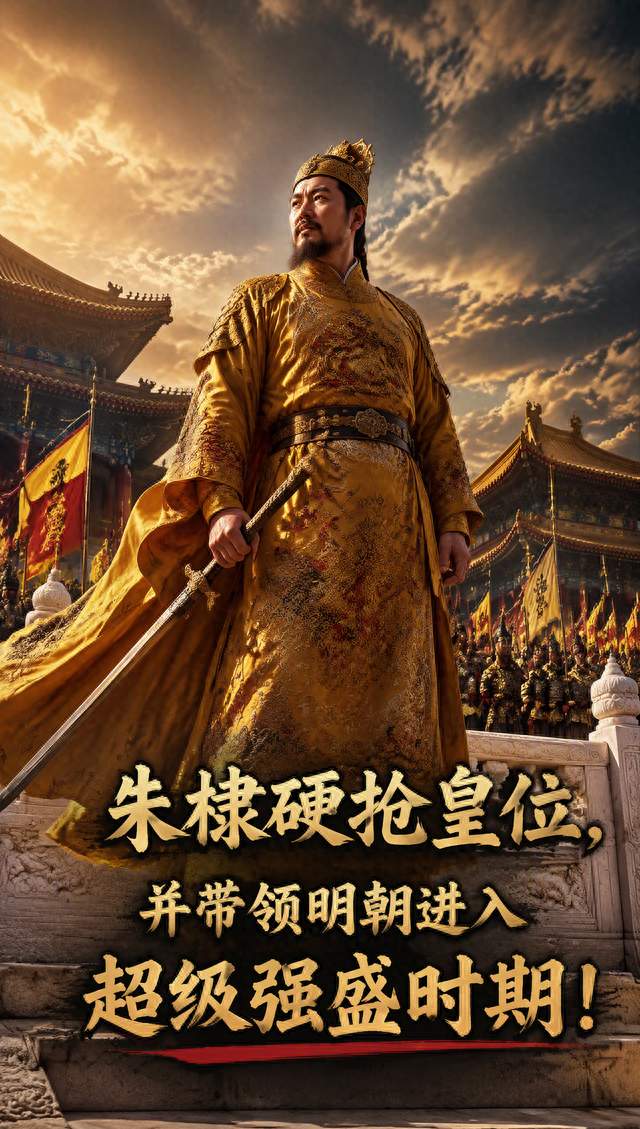 明朝“最能打”皇帝有多猛？朱棣：我敢造反，还敢把大明推向巅峰